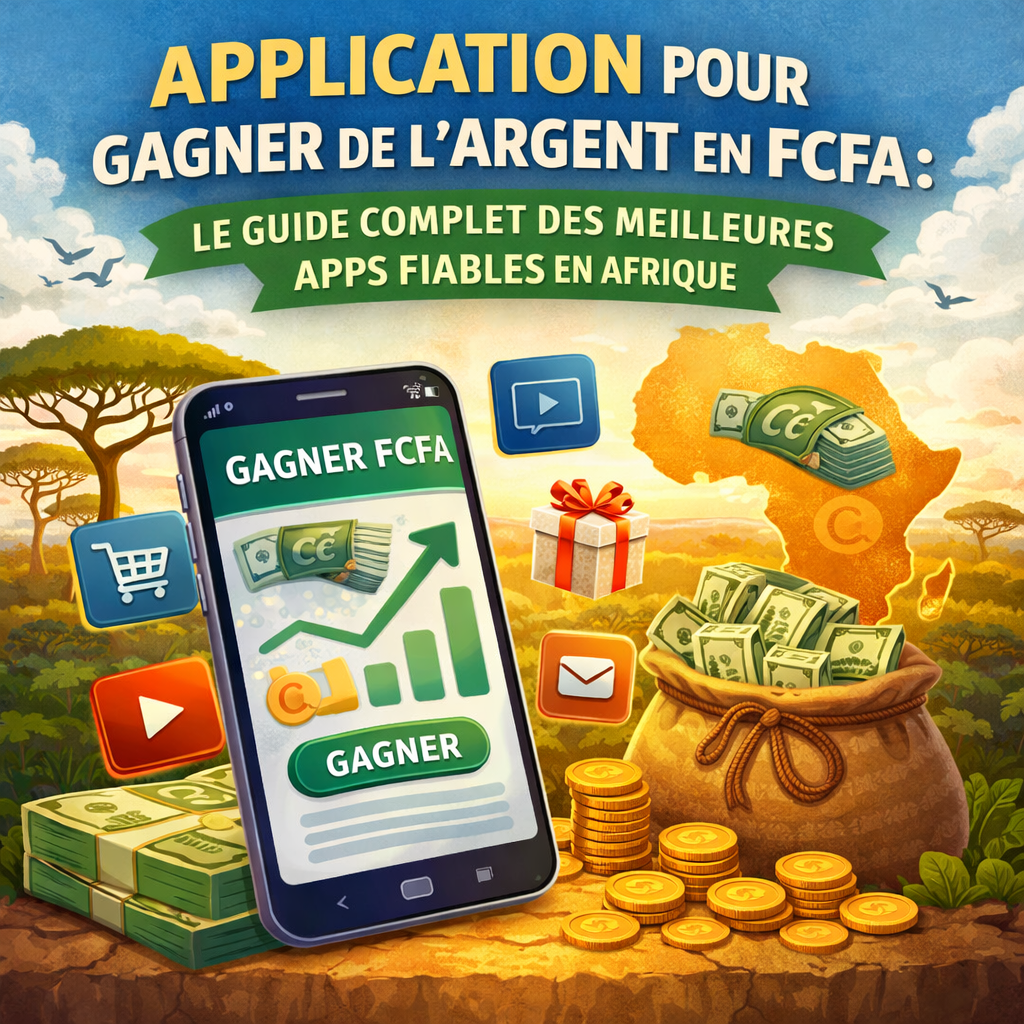 application pour gagner de l’argent en fcfa