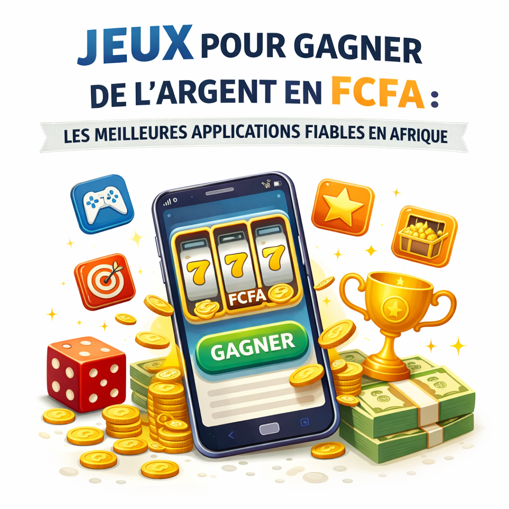 jeux pour gagner de l’argent en fcfa les meilleures applications fiables en afrique (2026)