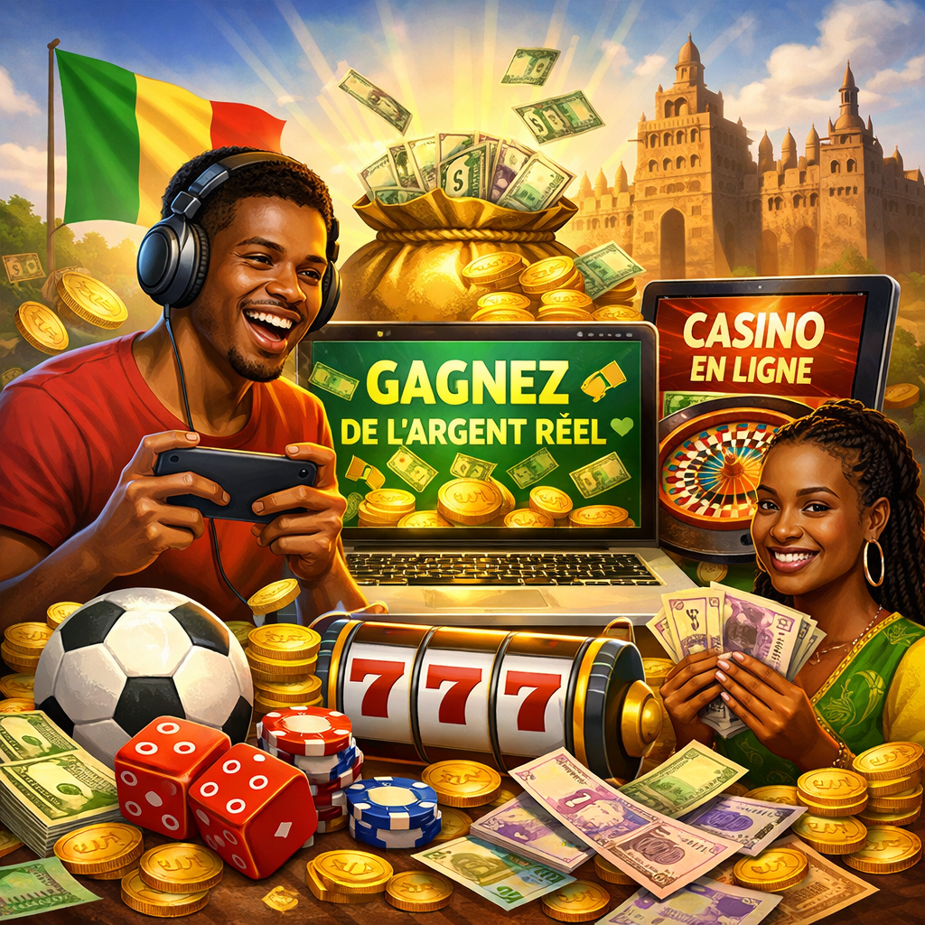 jeux pour gagner de l'argent réel au mali top des plateformes fiables