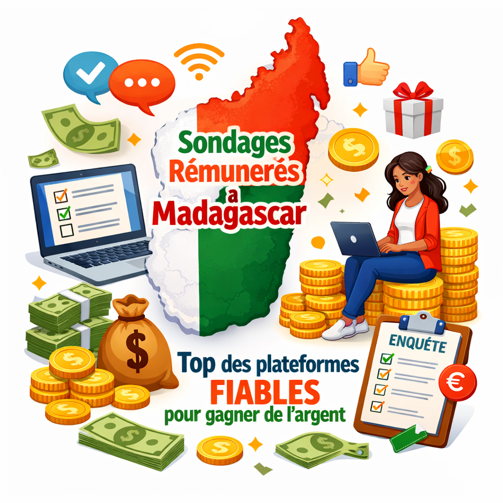 sondages rémunérés à madagascar