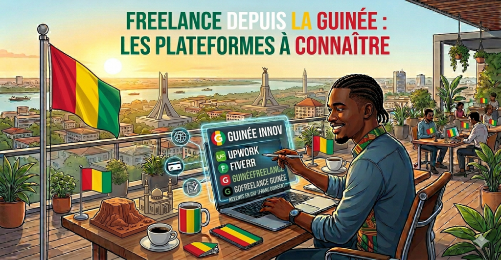 freelance depuis la guinée