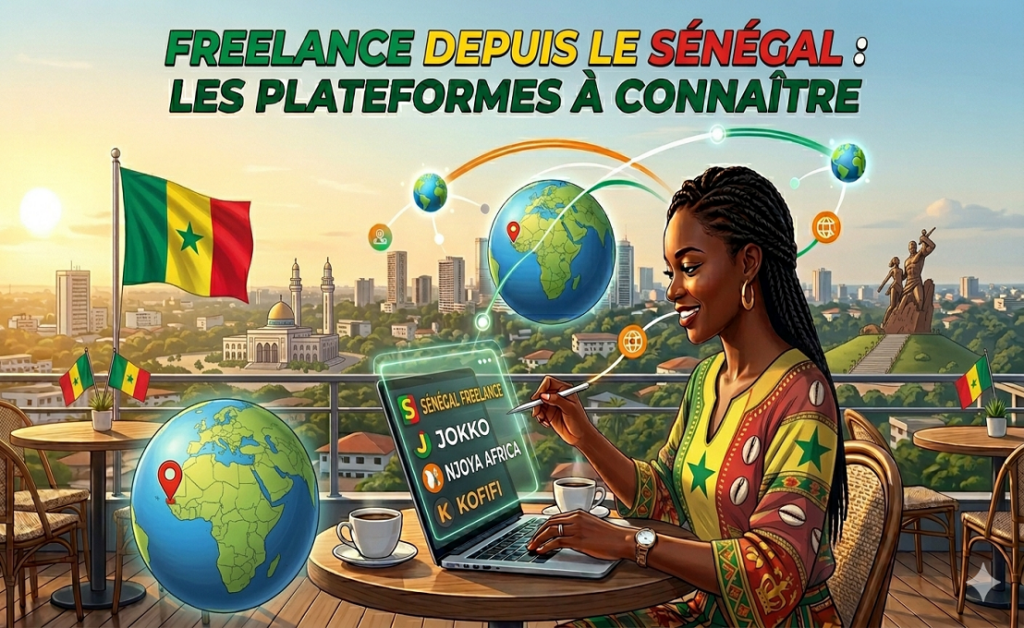 freelance depuis le sénégal