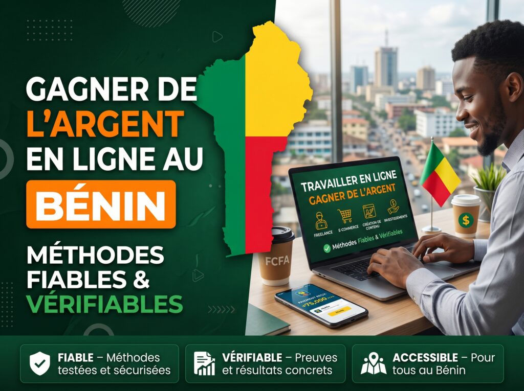 gagner de l'argent en ligne au bénin