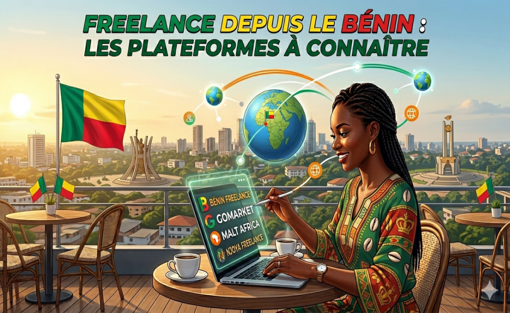freelance depuis le bénin