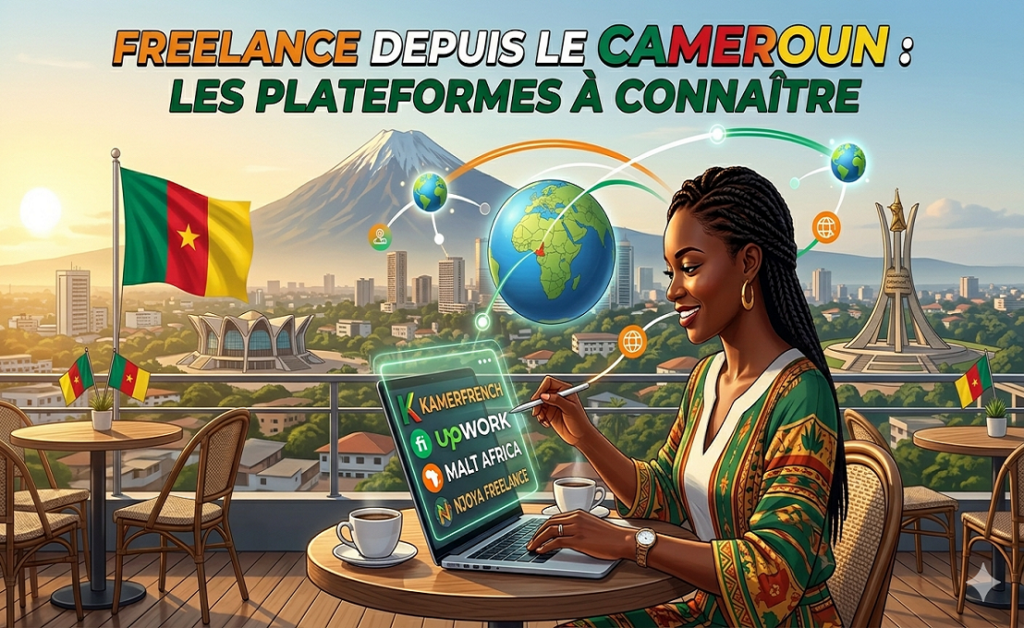 freelance depuis le cameroun