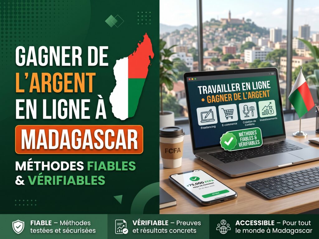 gagner de l'argent en ligne à madagascar