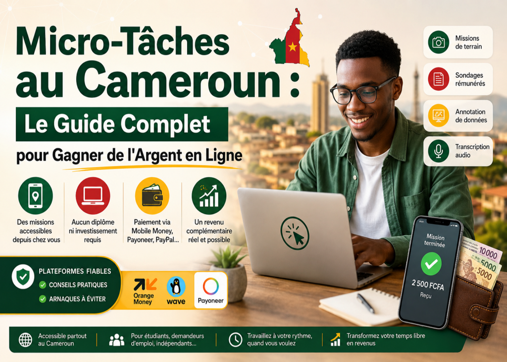 les micro tâches au cameroun