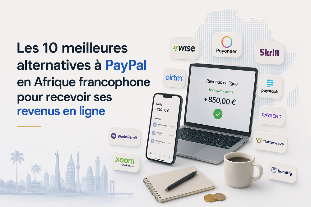 đ Les 10 meilleures alternatives Ă PayPal en Afrique francophone pour recevoir ses revenus en ligne (2026) les 10 meilleures alternatives Ă paypal en afrique
