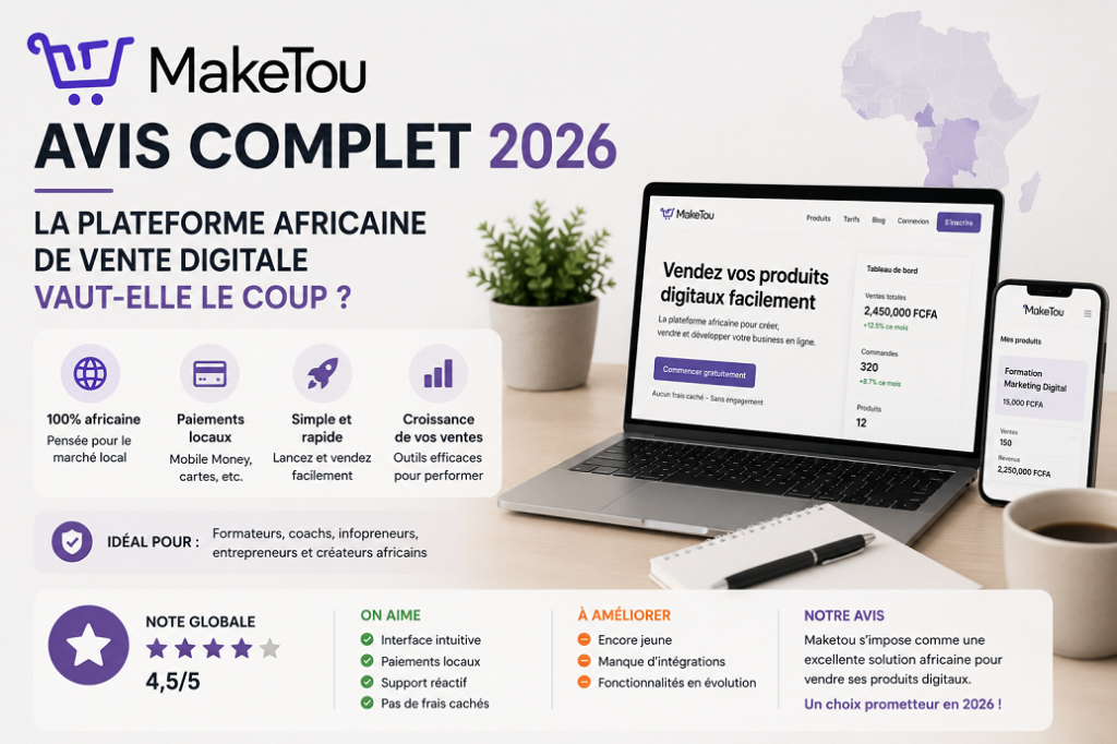 ⭐ maketou avis complet 2026