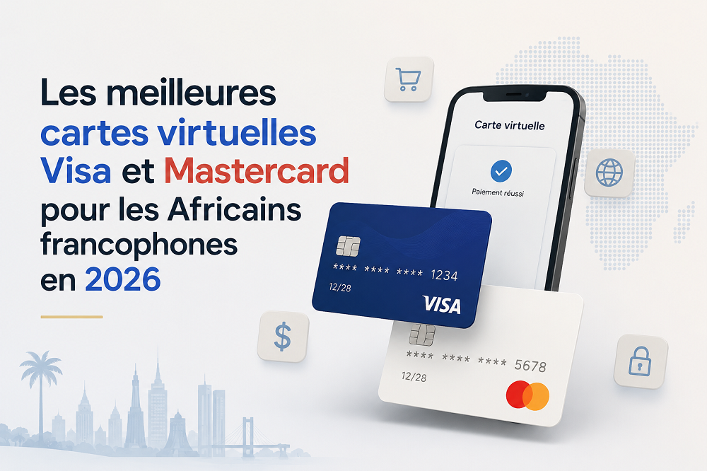 💳 les meilleures cartes virtuelles visa et mastercard pour les africains