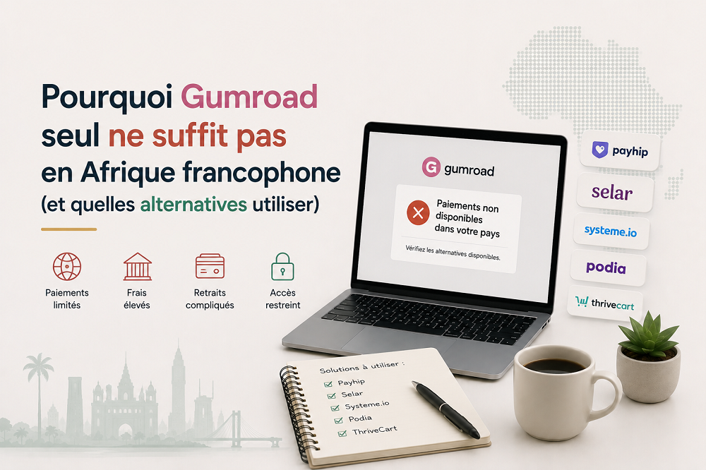 pourquoi gumroad seul ne suffit pas en afrique